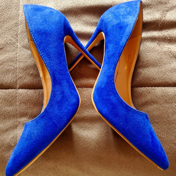Royal Blue High Heel Shoes, size US 7 (Brand: Fashion Nova) - Picture 5 of 9